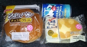 春のパンまつり終了まじか25点分を交換場所へ ヤマザキのパン ぱんとパン